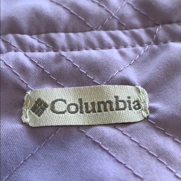 Columbia Vest jacket Women’s size L purple - Picture 5 of 5